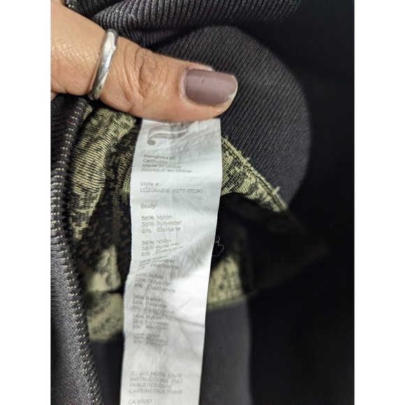 Fabletics High-Waisted Seamless Snakeskin Print Leggings Women's Size S - Picture 5 of 6